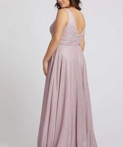 Formal Gowns Mac Duggal Fabulouss - 49043F Glittered Long Column Dress