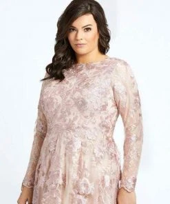 Mac Duggal Fabulouss - 77679F Embroidered Floral Long A-line Dress Formal Gowns 7 Mac Duggal Fabulouss - 77679F Embroidered Floral Long A-line Dress Formal Gowns