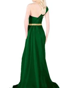 Mac Duggal Flash - 66924L One Shoulder Sweetheart A-Line Gown