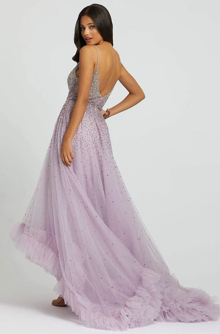 Mac Duggal Prom - 11111M Embellished V-neck A-line Gown With Train 4 Mac Duggal Prom - 11111M Embellished V-neck A-line Gown With Train