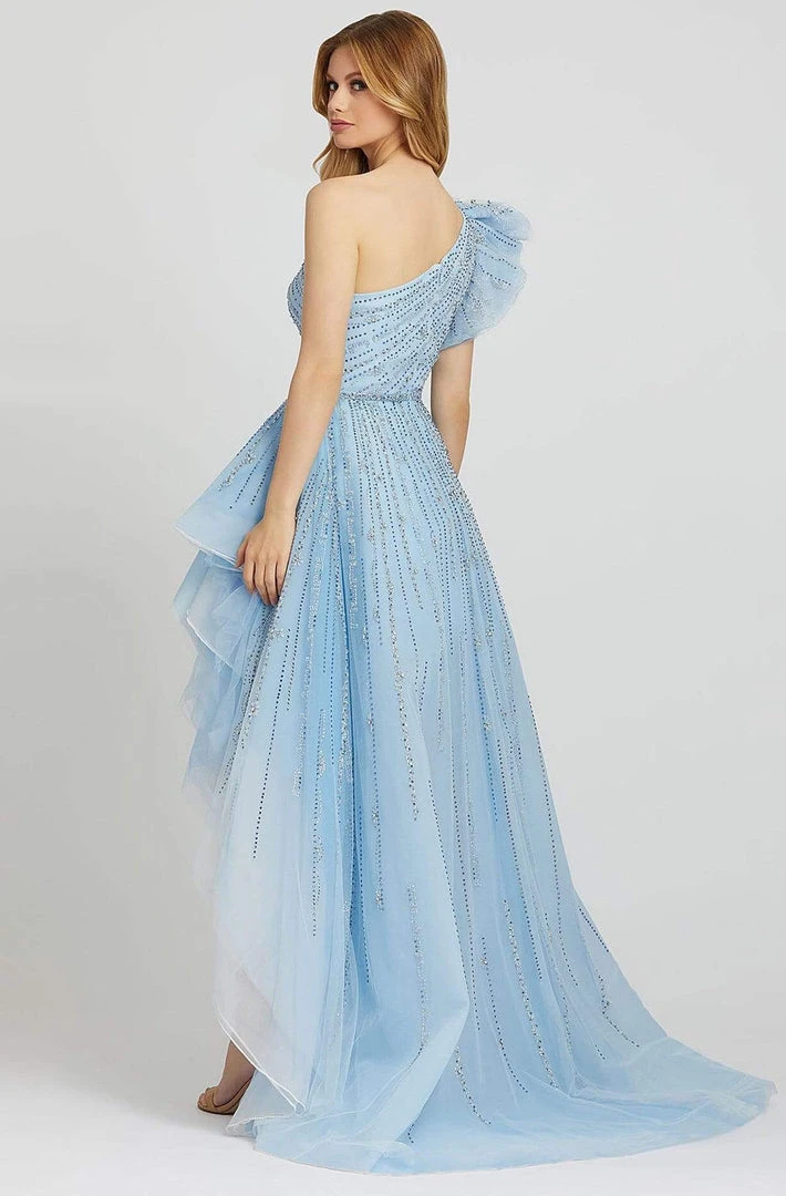 Mac Duggal Prom - 11118M Bedazzled One Shoulder A-line Dress Formal Gowns 4 Mac Duggal Prom - 11118M Bedazzled One Shoulder A-line Dress Formal Gowns