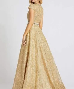 Mac Duggal Prom - 12326M Crystal Embellished Embroidered A-Line Gown 7 Mac Duggal Prom - 12326M Crystal Embellished Embroidered A-Line Gown