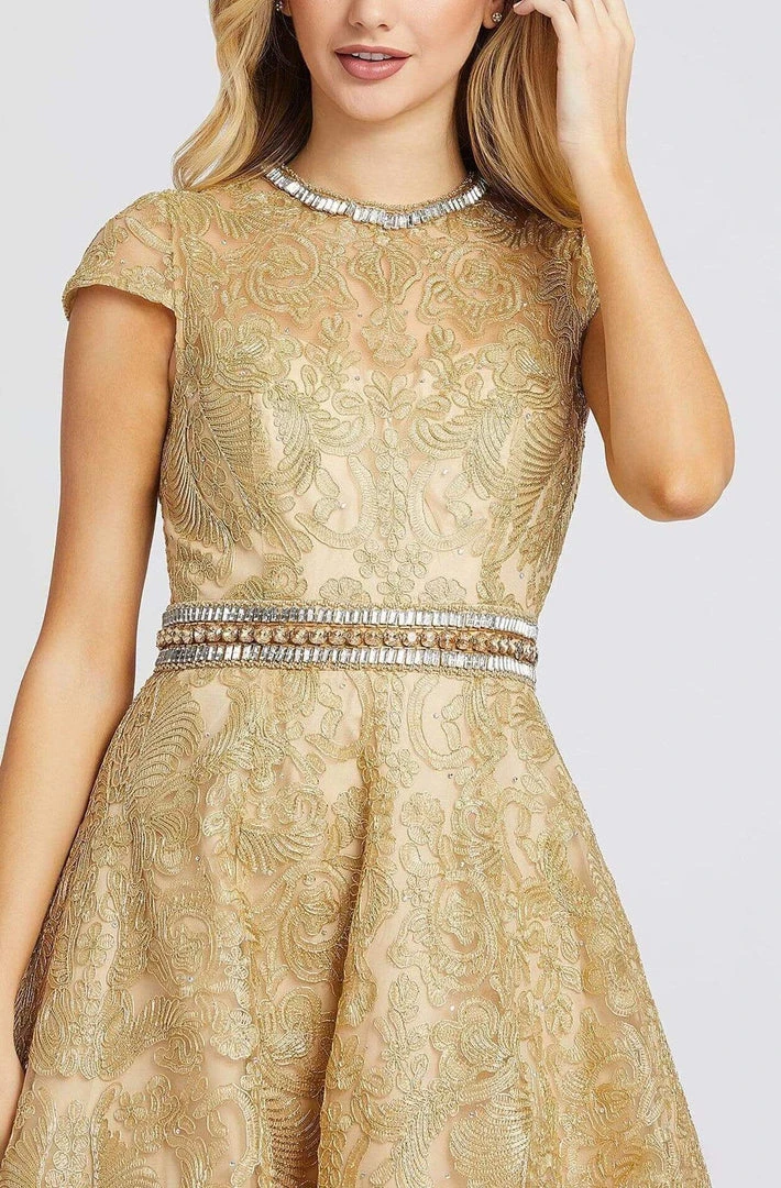 Mac Duggal Prom - 12326M Crystal Embellished Embroidered A-Line Gown 5 Mac Duggal Prom - 12326M Crystal Embellished Embroidered A-Line Gown