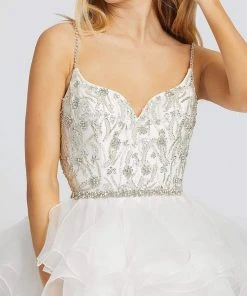 Mac Duggal Prom - 48959M Beaded Sweetheart Ruffled Ballgown 7 Mac Duggal Prom - 48959M Beaded Sweetheart Ruffled Ballgown