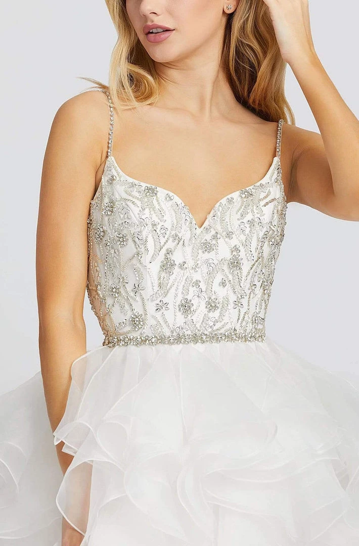 Mac Duggal Prom - 48959M Beaded Sweetheart Ruffled Ballgown 5 Mac Duggal Prom - 48959M Beaded Sweetheart Ruffled Ballgown