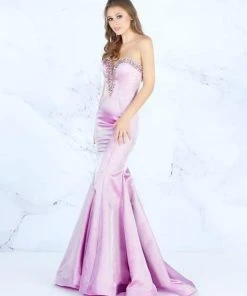 Formal Gowns Mac Duggal Prom - 66836M Strapless Fitted Mermaid Evening Gown