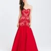 Madison James - 16-403 Dress In Red
