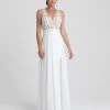 Madison James - 16-413 Dress In White Formal Gowns