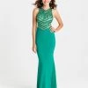 Madison James - 16-414 Dress In Green Formal Gowns