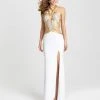 Madison James - 16-426 Dress In White 1 Madison James - 16-426 Dress In White