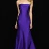 Madison James - 18-635 Strapless Mikado Mermaid Gown
