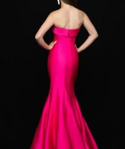 Madison James - 18-635 Strapless Mikado Mermaid Gown 10 Madison James - 18-635 Strapless Mikado Mermaid Gown