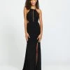Madison James - 19-110 Crystal-Studded Illusion Paneled Gown Formal Gowns