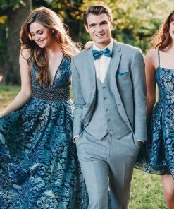 Madison James - 19-113 Laser Cut Lace A-line Dress Cocktail Dresses 14 Madison James - 19-113 Laser Cut Lace A-line Dress Cocktail Dresses