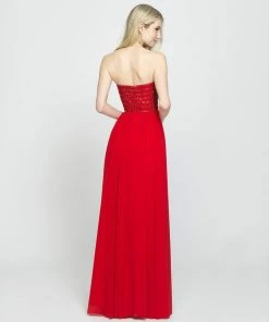 Formal Gowns Madison James - 19-120 Beaded Strapless A-Line Evening Dress 10 Formal Gowns Madison James - 19-120 Beaded Strapless A-Line Evening Dress