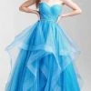 Formal Gowns Madison James - 20-300 Ruched Strapless Ruffled Ballgown
