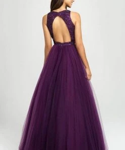 Madison James - Beaded Bodice Tulle Ballgown 19-119 - 1 Pc Black In Size 02 Available 7 Madison James - Beaded Bodice Tulle Ballgown 19-119 - 1 Pc Black In Size 02 Available