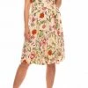 Cocktail Dresses Maggy London - GSP13M Flutter Sleeve Floral Print A-Line Dress
