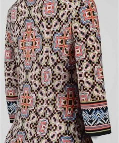 Maggy London - T2715MNR Maze Print Sheath Dress Cocktail Dresses 9 Maggy London - T2715MNR Maze Print Sheath Dress Cocktail Dresses