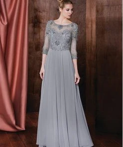 Formal Gowns Marsoni By Colors - M189 Chiffon Scoop Neck A-Line Dress 10 Formal Gowns Marsoni By Colors - M189 Chiffon Scoop Neck A-Line Dress