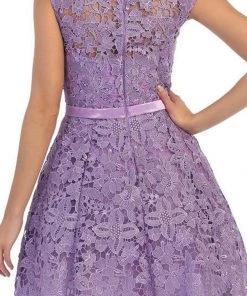 May Queen - Beaded Floral Cocktail Dress