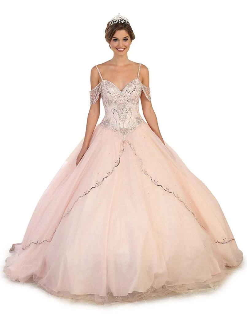 May Queen - Bejeweled Sweetheart Quinceanera Ballgown Formal Gowns 9 May Queen - Bejeweled Sweetheart Quinceanera Ballgown Formal Gowns