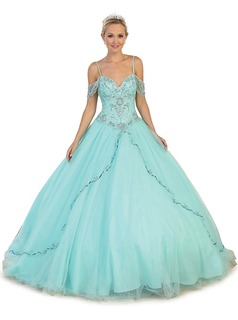 May Queen - Bejeweled Sweetheart Quinceanera Ballgown Formal Gowns 3 May Queen - Bejeweled Sweetheart Quinceanera Ballgown Formal Gowns