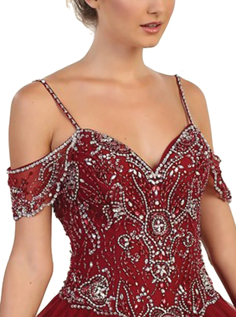 May Queen - Bejeweled Sweetheart Quinceanera Ballgown Formal Gowns 7 May Queen - Bejeweled Sweetheart Quinceanera Ballgown Formal Gowns