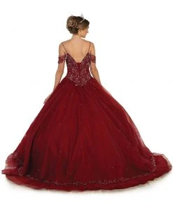May Queen - Bejeweled Sweetheart Quinceanera Ballgown Formal Gowns 13 May Queen - Bejeweled Sweetheart Quinceanera Ballgown Formal Gowns