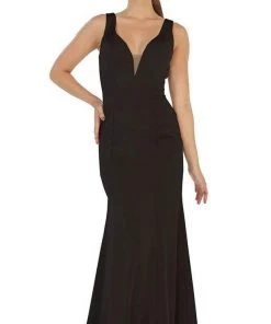 Formal Gowns May Queen Bridal - MQ1431 Sleeveless Plunging Trumpet Gown 15 Formal Gowns May Queen Bridal - MQ1431 Sleeveless Plunging Trumpet Gown