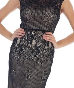 May Queen - Cap Sleeve Sequined Lace Cocktail Dress Cocktail Dresses