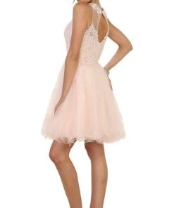 Cocktail Dresses May Queen Embellished Jewel A-line Dress MQ1510 17 Cocktail Dresses May Queen Embellished Jewel A-line Dress MQ1510