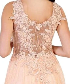 May Queen - Embellished Scoop A-line Evening Dress Formal Gowns 11 May Queen - Embellished Scoop A-line Evening Dress Formal Gowns