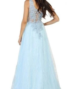 May Queen - Embellished Scoop A-line Evening Dress Formal Gowns 13 May Queen - Embellished Scoop A-line Evening Dress Formal Gowns