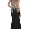 May Queen - Illusion Scoop Lace Prom Gown