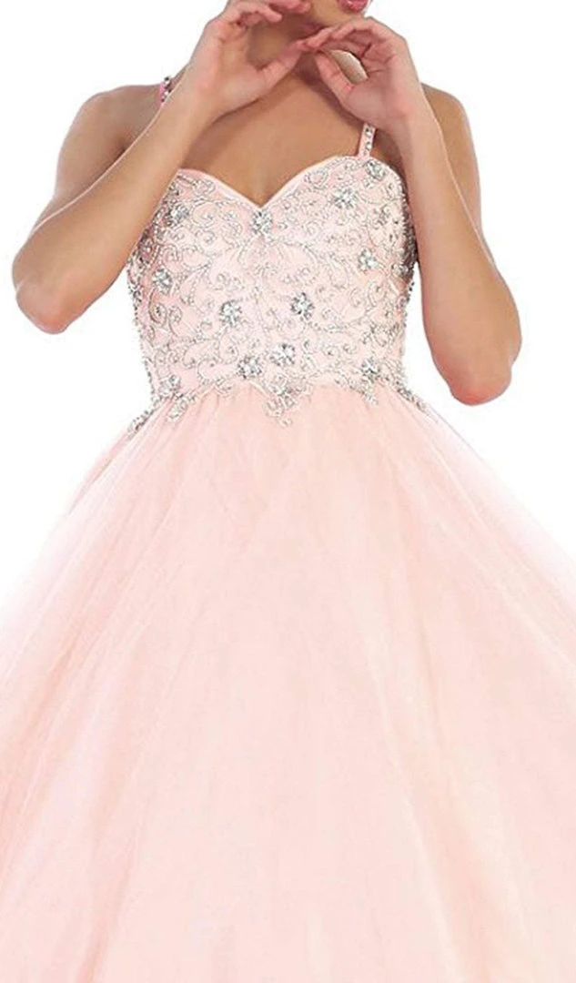 May Queen - Jeweled Sweetheart Glittering Prom Ball Gown 7 May Queen - Jeweled Sweetheart Glittering Prom Ball Gown