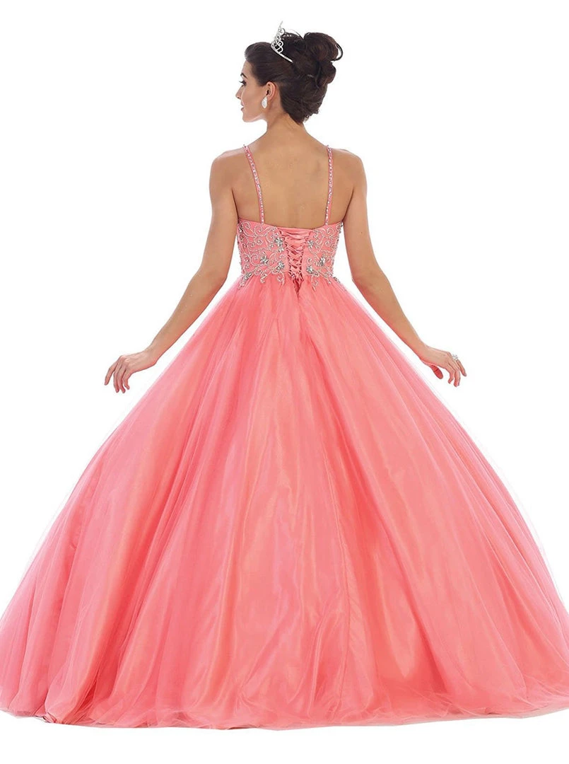 May Queen - Jeweled Sweetheart Glittering Prom Ball Gown 4 May Queen - Jeweled Sweetheart Glittering Prom Ball Gown