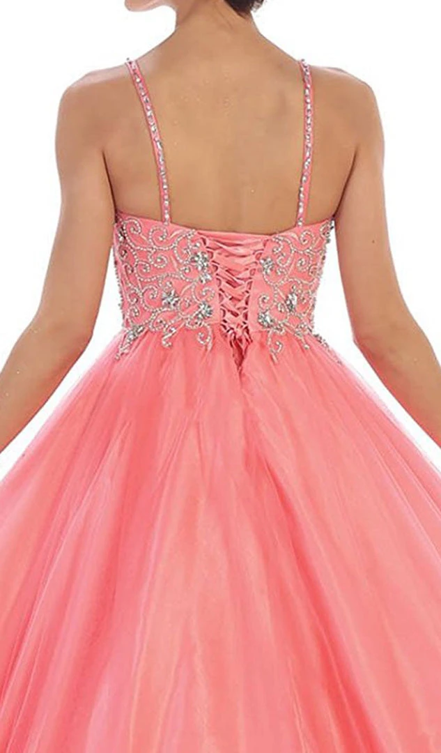 May Queen - Jeweled Sweetheart Glittering Prom Ball Gown 5 May Queen - Jeweled Sweetheart Glittering Prom Ball Gown