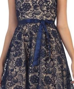 May Queen - Lace Sweetheart A-line Cocktail Dress