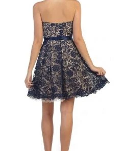 May Queen - Lace Sweetheart A-line Cocktail Dress