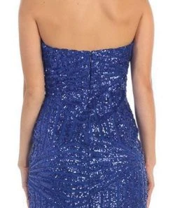 Formal Gowns May Queen - MQ1196 Sparkling Sequined Sweetheart Prom Gown 10 Formal Gowns May Queen - MQ1196 Sparkling Sequined Sweetheart Prom Gown