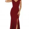 May Queen - MQ1528 Off-Shoulder Mermaid Evening Gown Formal Gowns