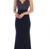 May Queen - MQ1587 Embellished Sweetheart Trumpet Evening Gown