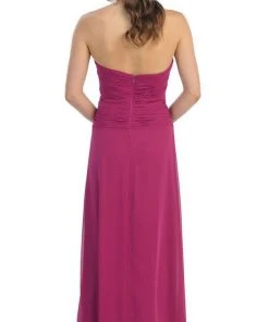 Formal Gowns May Queen - MQ838 Strapless Sweetheart Formal Gown With Quarter Sleeve Bolero 11 Formal Gowns May Queen - MQ838 Strapless Sweetheart Formal Gown With Quarter Sleeve Bolero