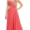 May Queen - One Shoulder Strapped Sweetheart Evening Dress 1 May Queen - One Shoulder Strapped Sweetheart Evening Dress