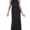 May Queen - RQ7475 Sleeveless Embellished Jersey Evening Gown Formal Gowns 2 May Queen - RQ7475 Sleeveless Embellished Jersey Evening Gown Formal Gowns