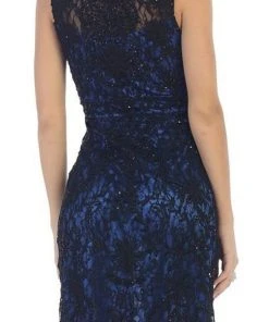 May Queen - Soutache Lace Illusion Bateau Sheath Cocktail Dress Cocktail Dresses 12 May Queen - Soutache Lace Illusion Bateau Sheath Cocktail Dress Cocktail Dresses