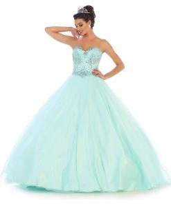 Formal Gowns May Queen - Strapless Sweetheart Evening Gown