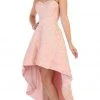 May Queen - Sweetheart Embroidered Metallic Scrolls RQ7672 - 1 Pc Blush In Size 16 Available Cocktail Dresses