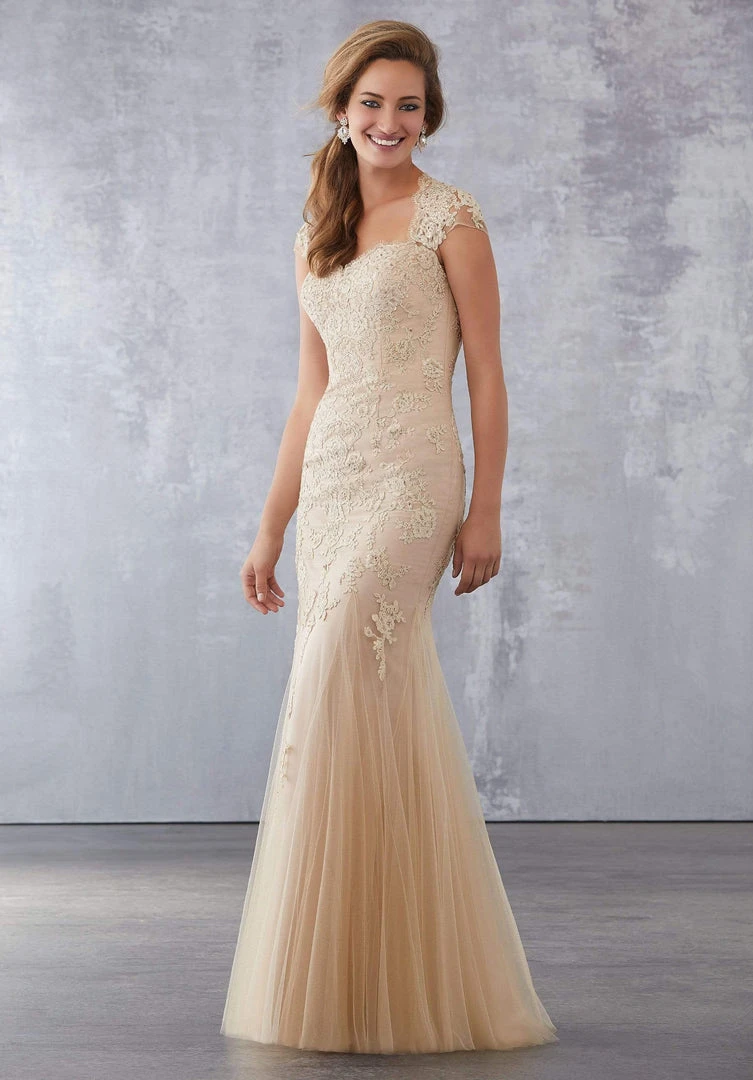 MGNY By Mori Lee - 71701 Beaded Sweetheart Mermaid Dress 6 MGNY By Mori Lee - 71701 Beaded Sweetheart Mermaid Dress